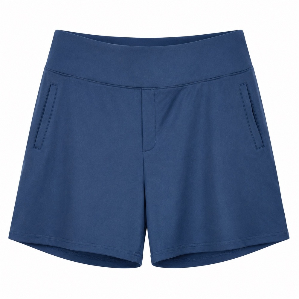 Santiny Shorts 3XL Polyester Elastane Golf Athletic Navy Blue Performance Active